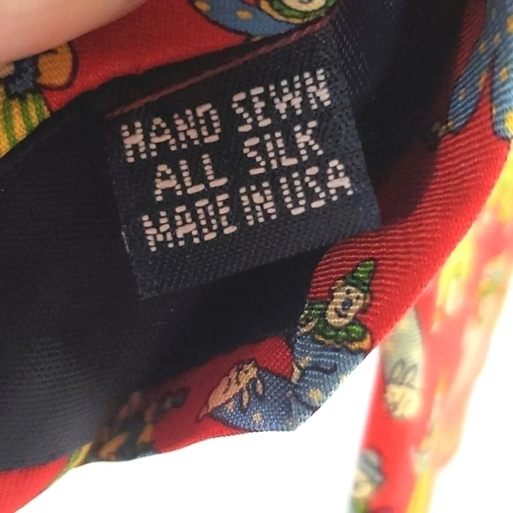 Vintage Silk Clown‎ Tie
